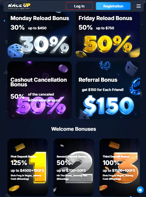 Race Up Bonus